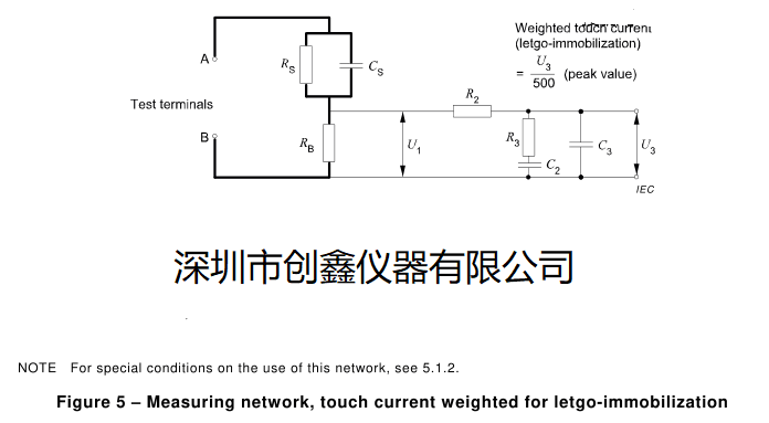 接觸電流測試網絡 接觸電流測試網絡